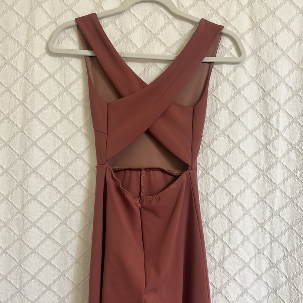 Jumpsuit Mauve Color - image 3